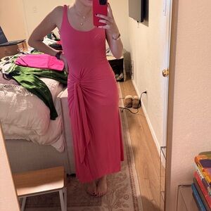 Cinq à Sept Pink Midi Dress